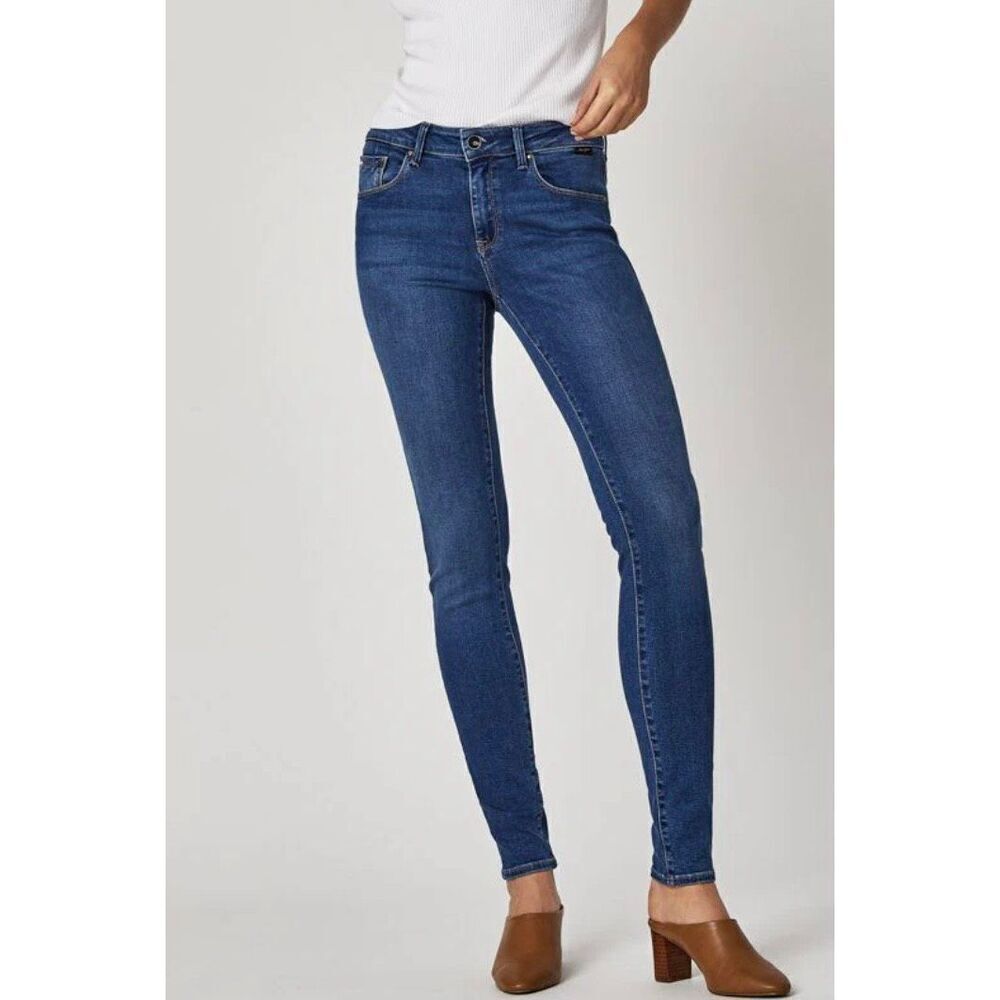 Mavi Adriana dark wash skinny jeans 27x32 excellent condition